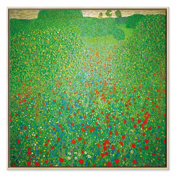 Quadro - Gustav Klimt – Poppy Field