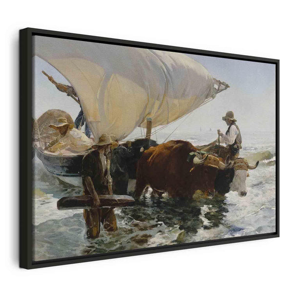 Quadro - Joaquín Sorolla y Bastida – The Return from Fishing
