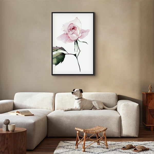 Quadro - Lonely Rose (1 Part) Vertical