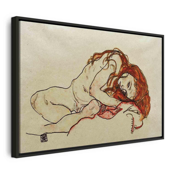 Quadro - Egon Schiele – Crouched Girl With Bowed Head