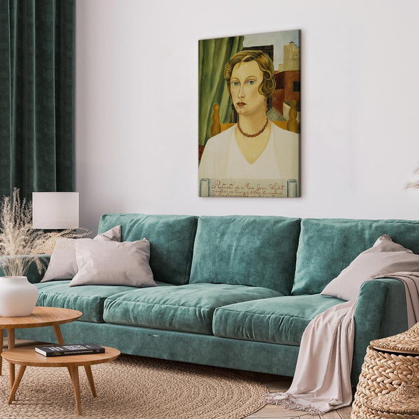 Quadro - Frida Kahlo – Portrait of Mrs Jean Wight