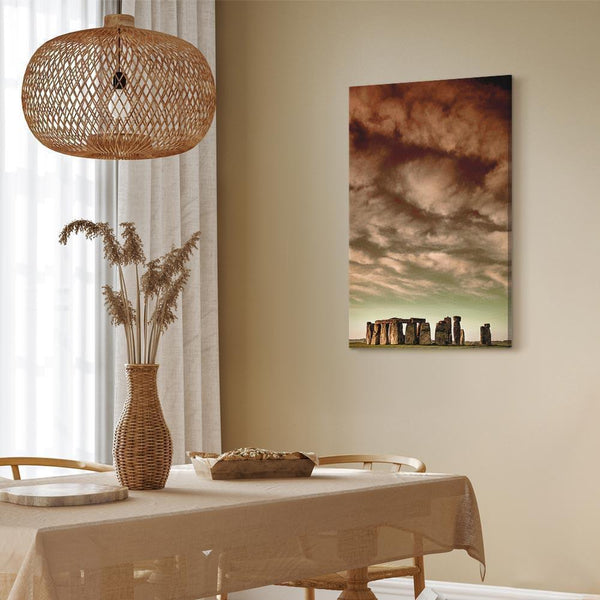 Quadro - Clouds Over Stonehenge (1 Part) Vertical