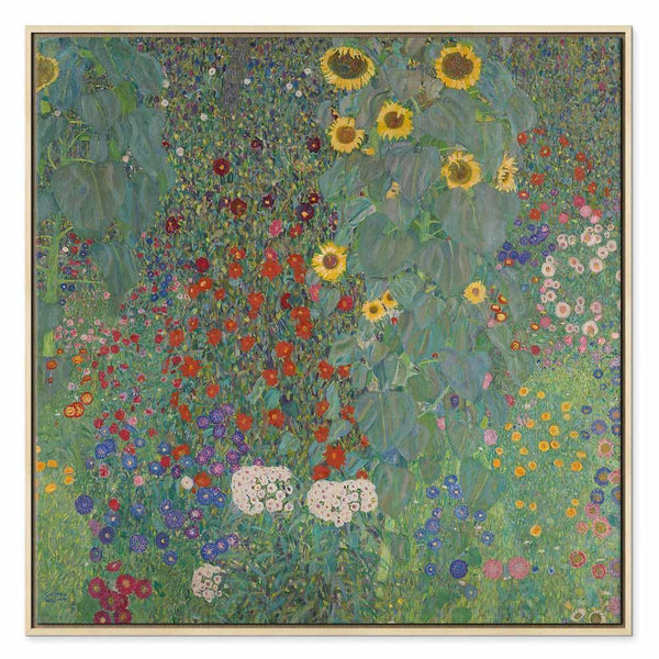 Quadro - Gustav Klimt – Farm garden with sunflowers