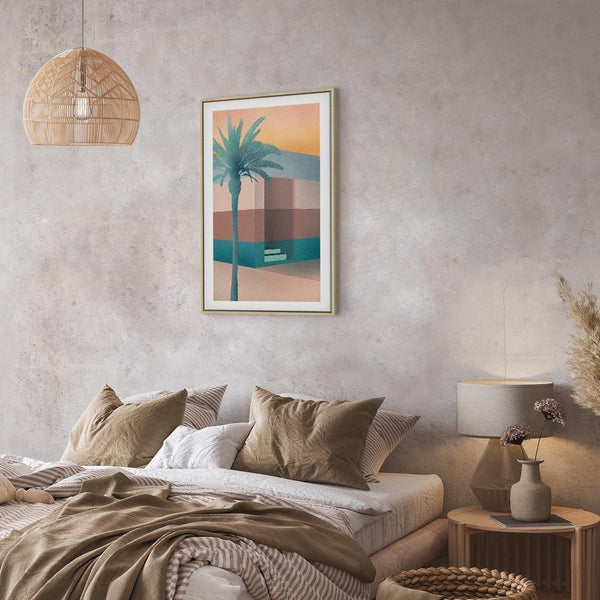 Quadro - Pastel Alley (1 Part) Vertical