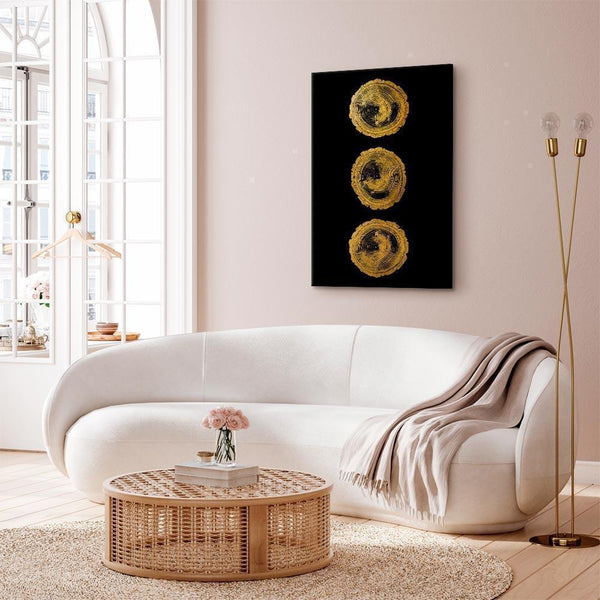 Quadro - Golden Knots (1 Part) Vertical