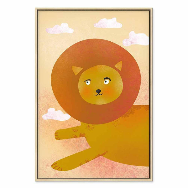 Quadro - Lion's Fun (1 Part) Vertical