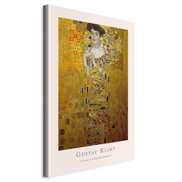 Quadro - Gustav Klimt - Portrait of Adele Bloch (1 Part) Vertical