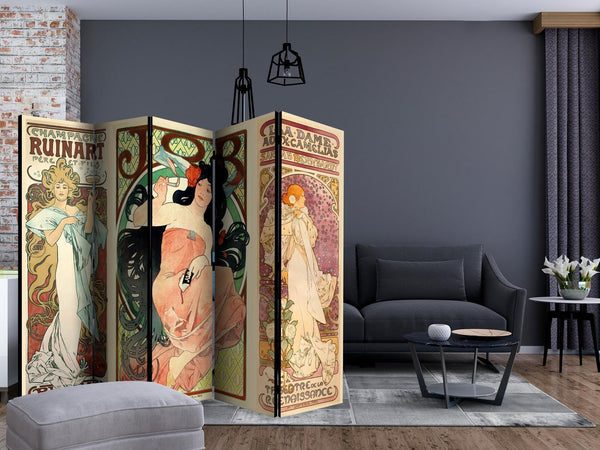 Paravento - Alphonse Mucha Women's II