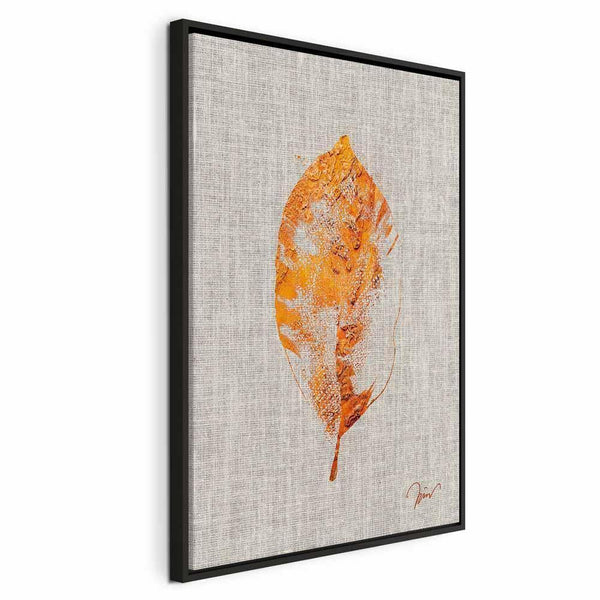 Quadro - Golden Flora (1 Part) Vertical