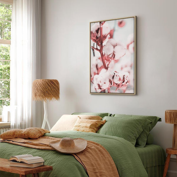 Quadro - Blooming Cotton (1 Part) Vertical