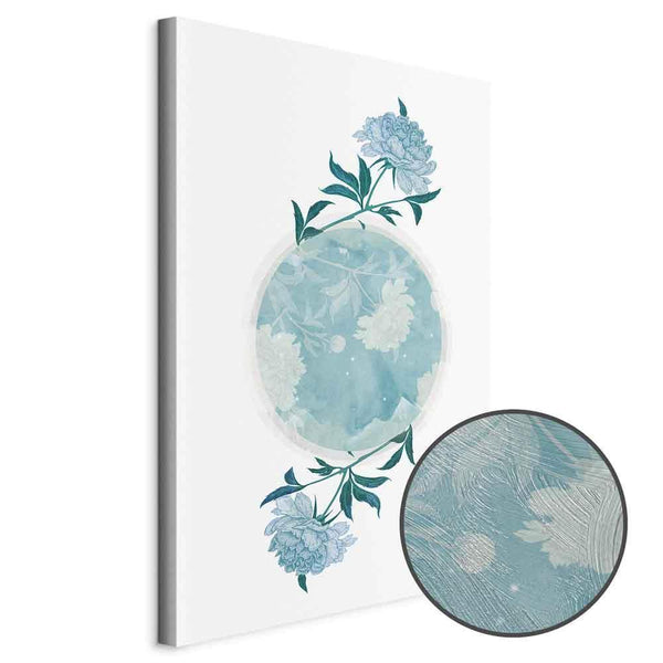 Quadro - Floral Planet (1 Part) Vertical