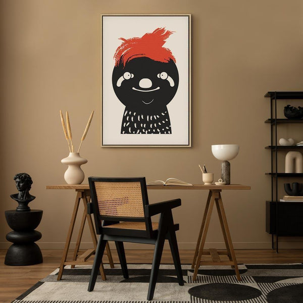 Quadro - Crazy Sloth (1 Part) Vertical
