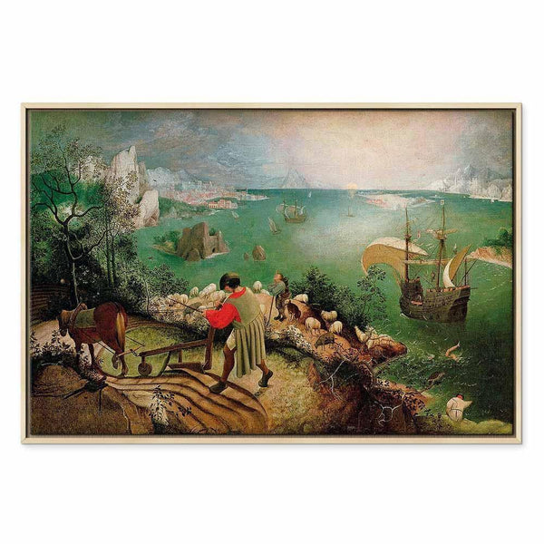 Quadro - Pieter Bruegel the Elder – Landscape with the Fall of Icarus