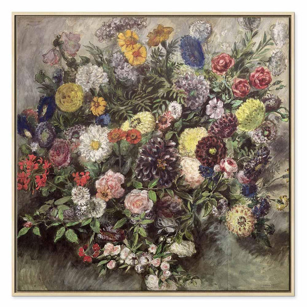 Quadro - Eugène Delacroix – Bouquet of Flowers