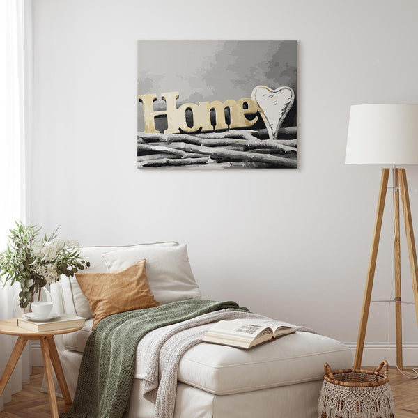 Quadro fai da te - Home on the Branches