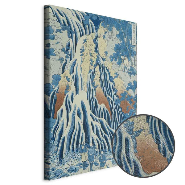 Quadro - Hokusai Katsushika – Kirifuri Fall on Kurokami Mount