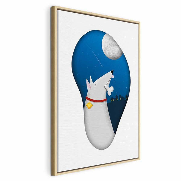 Quadro - Dog Dreams (1 Part) Vertical