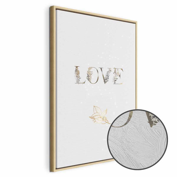 Quadro - Love Is Strength (1 Part) Vertical