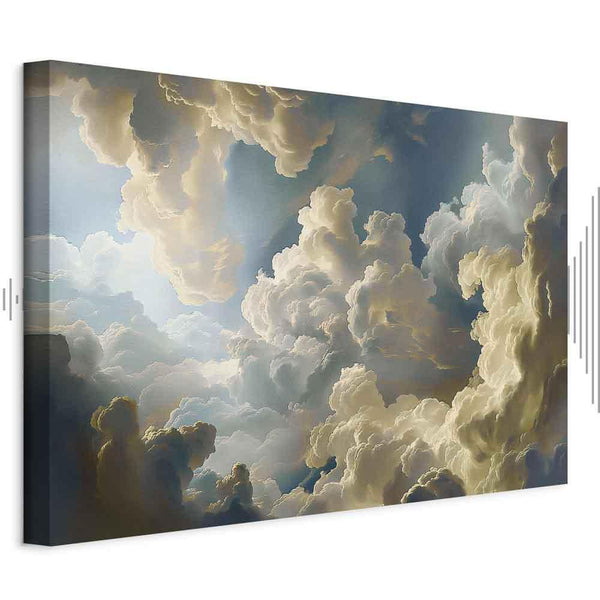 Quadro - Sun and Shadows: A Theatrical Display of Nature High Above the Earth