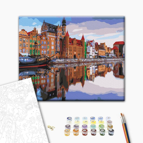 Quadro fai da te - Long Pier in Gdańsk