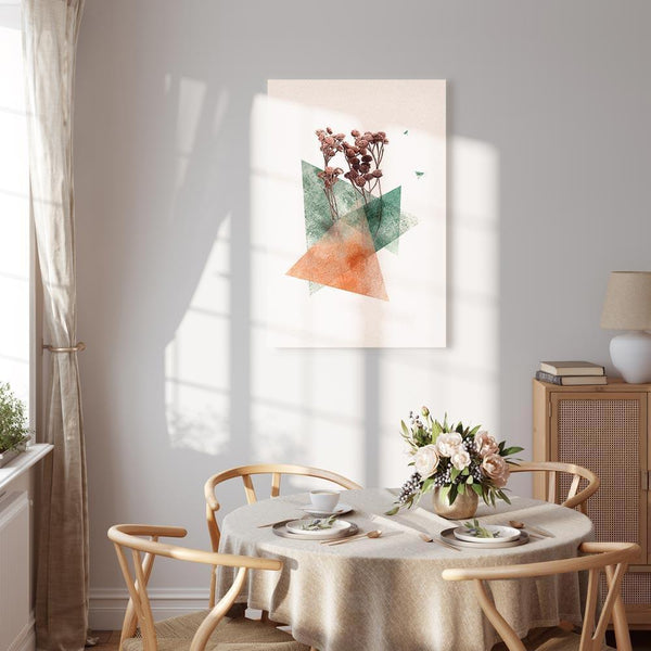 Quadro - Modernist Flower (1 Part) Vertical
