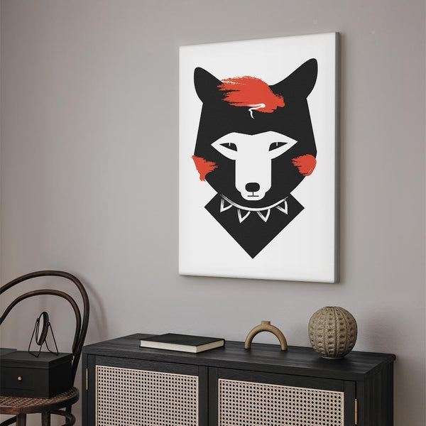 Quadro - Polite Fox (1 Part) Vertical