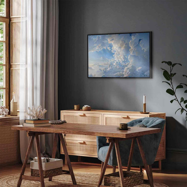 Quadro - The Sun Revealing the Secrets of the Clouds: Spectacular Images in the Sky