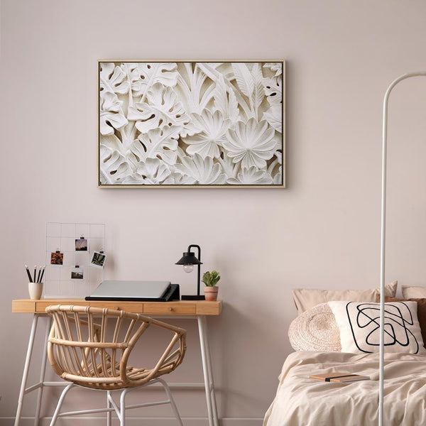 Quadro - Ceramic Leaves (1 Part) Wide