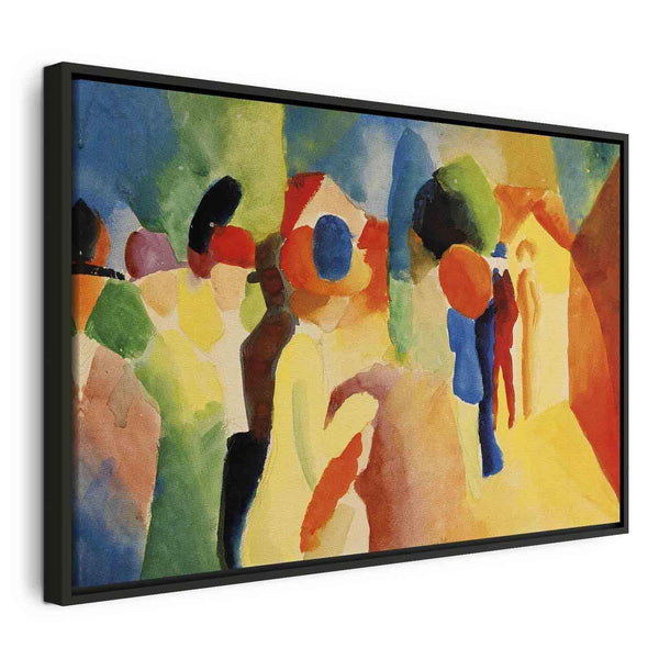 Quadro - August Macke – With a Yellow Jacket