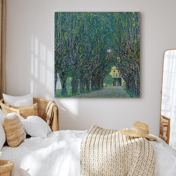 Quadro - Gustav Klimt – Avenue in the Park of Schloss Kammer