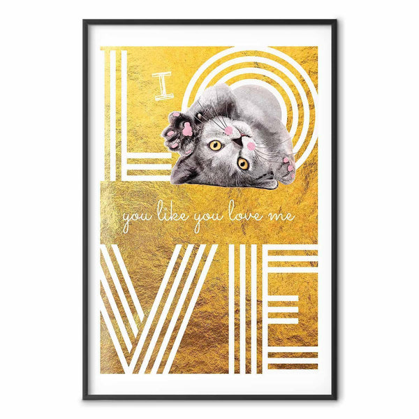 Poster - I Love You Like You Love Me