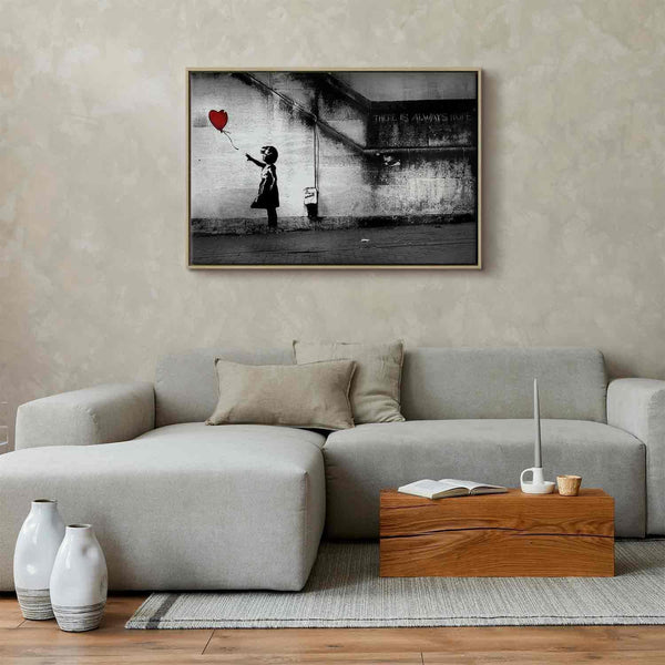 Quadro - hope (Banksy)