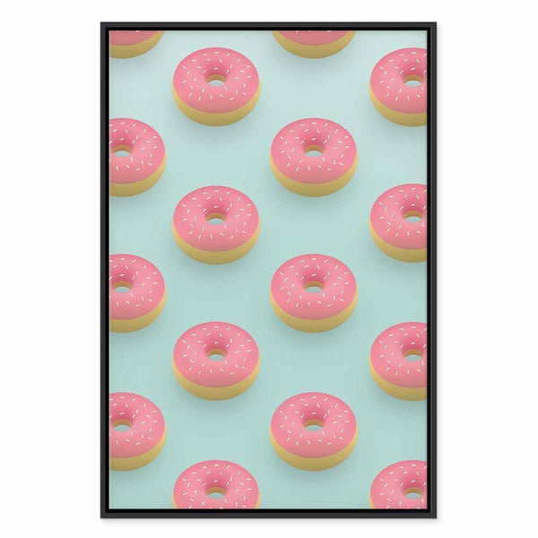 Quadro - Pastel Donuts (1 Part) Vertical