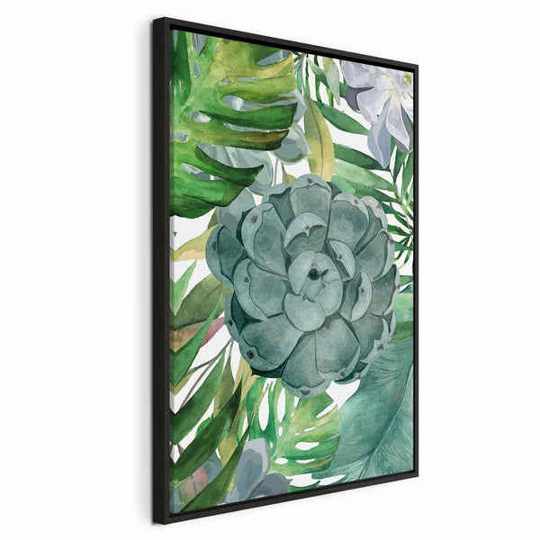 Quadro - Tropical Flora (1 Part) Vertical