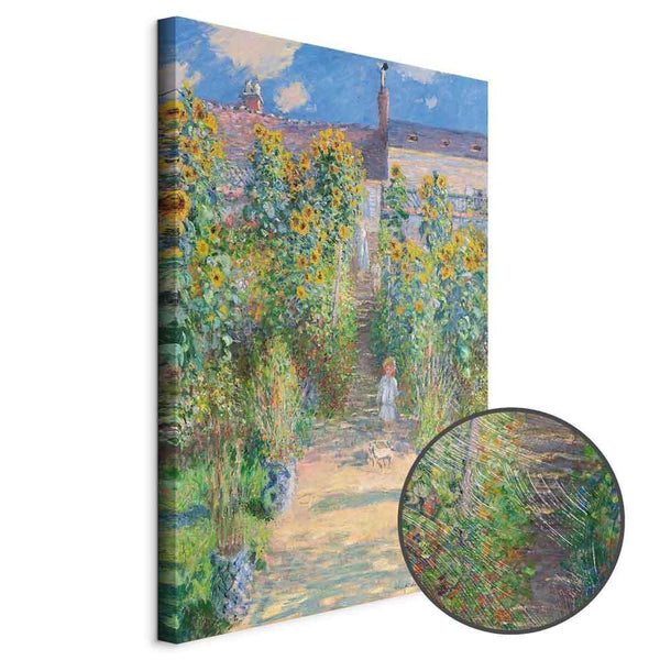 Quadro - Claude Monet – Monet’s Garden at Vétheuil