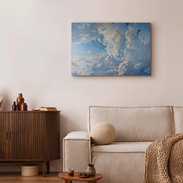 Quadro - The Sun Revealing the Secrets of the Clouds: Spectacular Images in the Sky