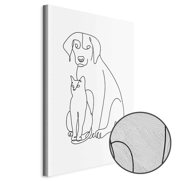 Quadro - Best Friends (1 Part) Vertical