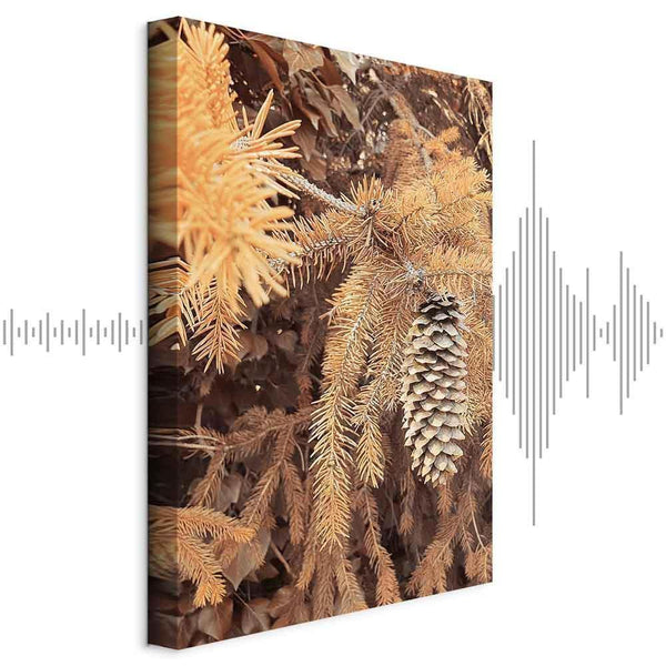 Quadro - Golden Cone (1 Part) Vertical