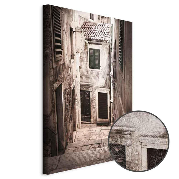 Quadro - Retro Alley (1 Part) Vertical