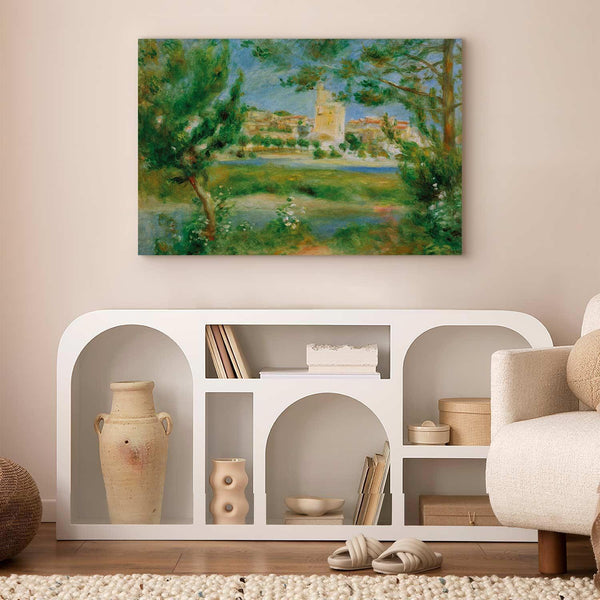 Quadro - Pierre-Auguste Renoir – Villeneuveles-Avignon