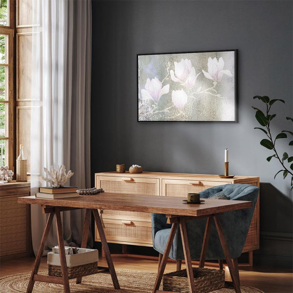 Quadro - White Magnolias (1 Part) Wide