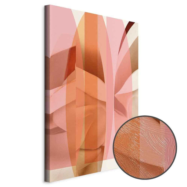 Quadro - Floral Kaleidoscope (1 Part) Vertical