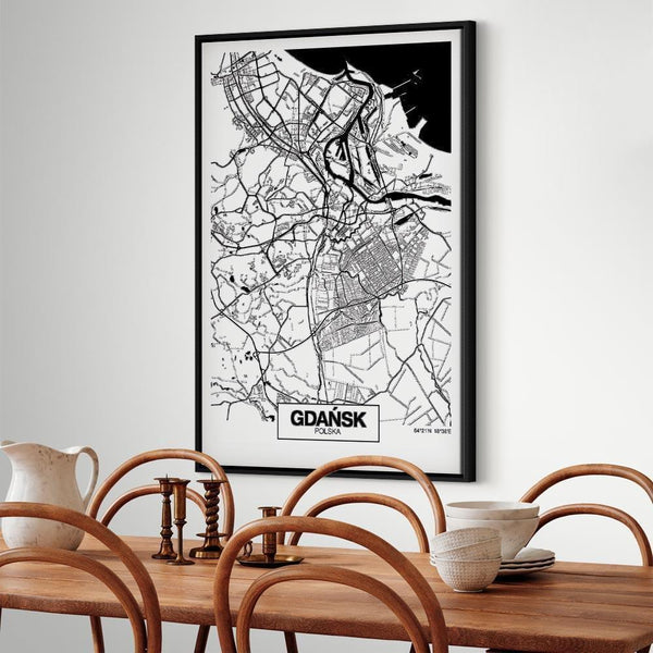 Quadro - City Plan: Gdansk (1 Part) Vertical
