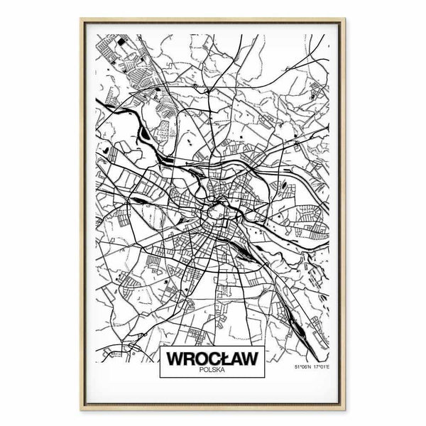 Quadro - City Plan: Wroclaw (1 Part) Vertical