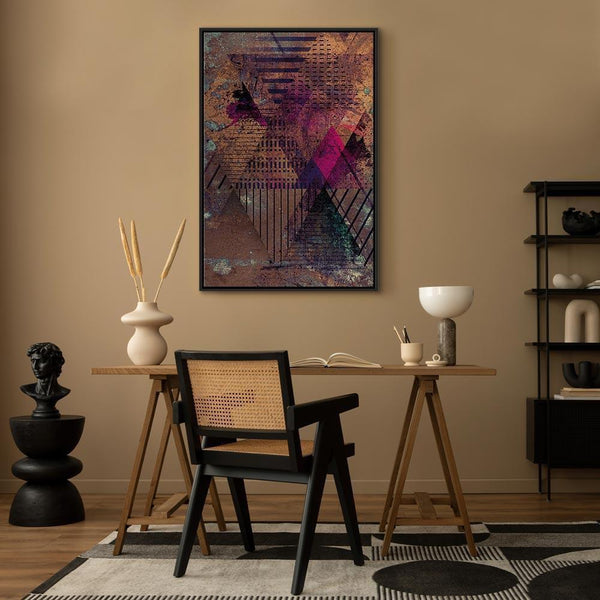 Quadro - Honey Abstraction (1 Part) Vertical
