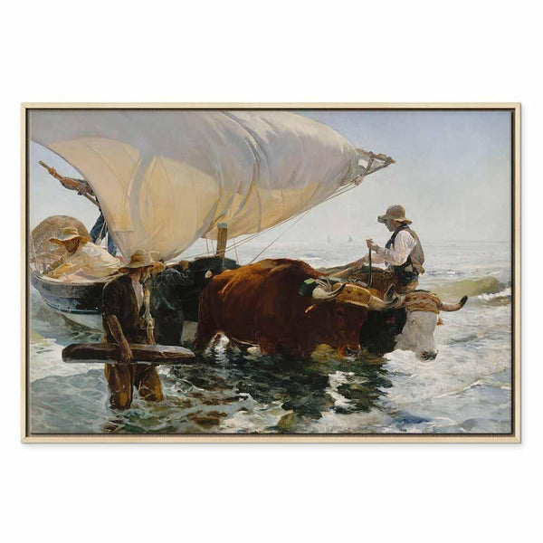 Quadro - Joaquín Sorolla y Bastida – The Return from Fishing