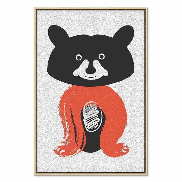 Quadro - Nice Mr Raccoon (1 Part) Vertical