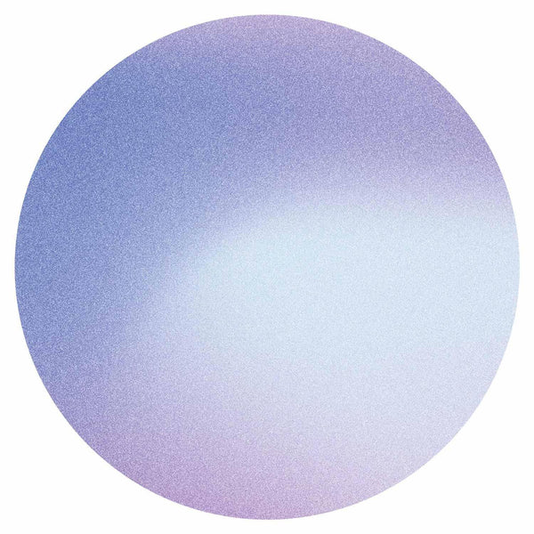Carta da parati rotonda - Heather mist – delicate gradient consisting of many shades of purple