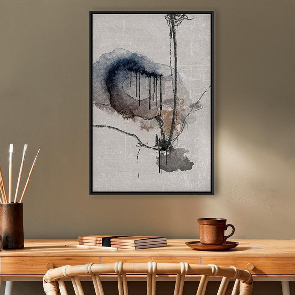 Quadro - Watercolor Stained Glass (1 Part) Vertical