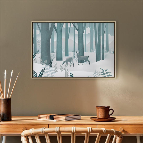 Quadro - Fairy-Tale Forest (1 Part) Vertical - First Variant